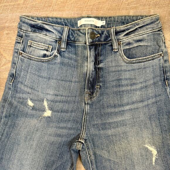 Hidden Distressed Blue Jeans size 29 - Picture 3 of 10